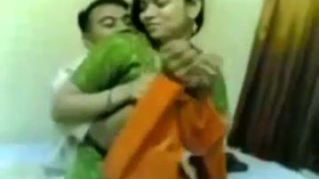 A happy Indian couple