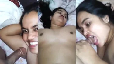 Cute Maharashtrian Wife Fucked By Husband With Blowjob