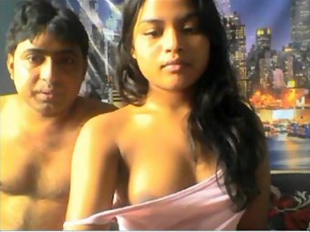 Webcams of a horny young Indian couple naked