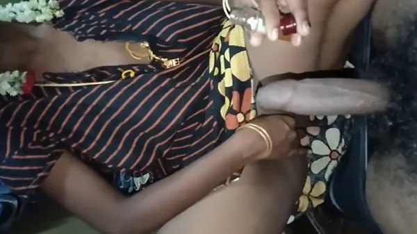 Madrasi Mallu Bhabhi fucked with black cock and oiled pussy