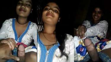 Village lovers had sex in a fun way