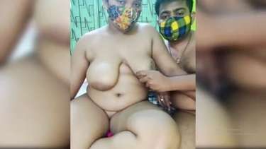 Big breasted Bengali sister used vibrator on her pussy