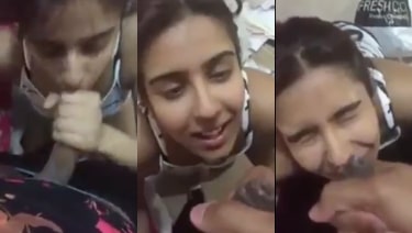 Desi Rich girlfriend sucked boyfriend’s penis