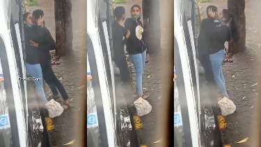 Indian lovers xxx romance roadside mms