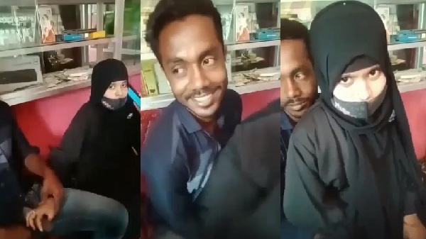 Sexy porn video with Kerala Hijab Girl Handjob