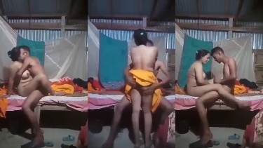 Village lovers sex for the first time on camera