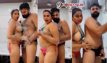 Preeti Puneet Naked Shower with lover