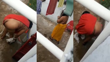 Spying on Indian aunty nude changing cloth xxx