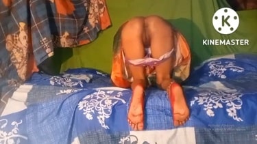 Desi rural couple having sex after new marriage