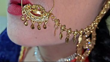 First-Night newly married Indian desi couple having romantic sex, desi indian first night hindi audio sex MMS
